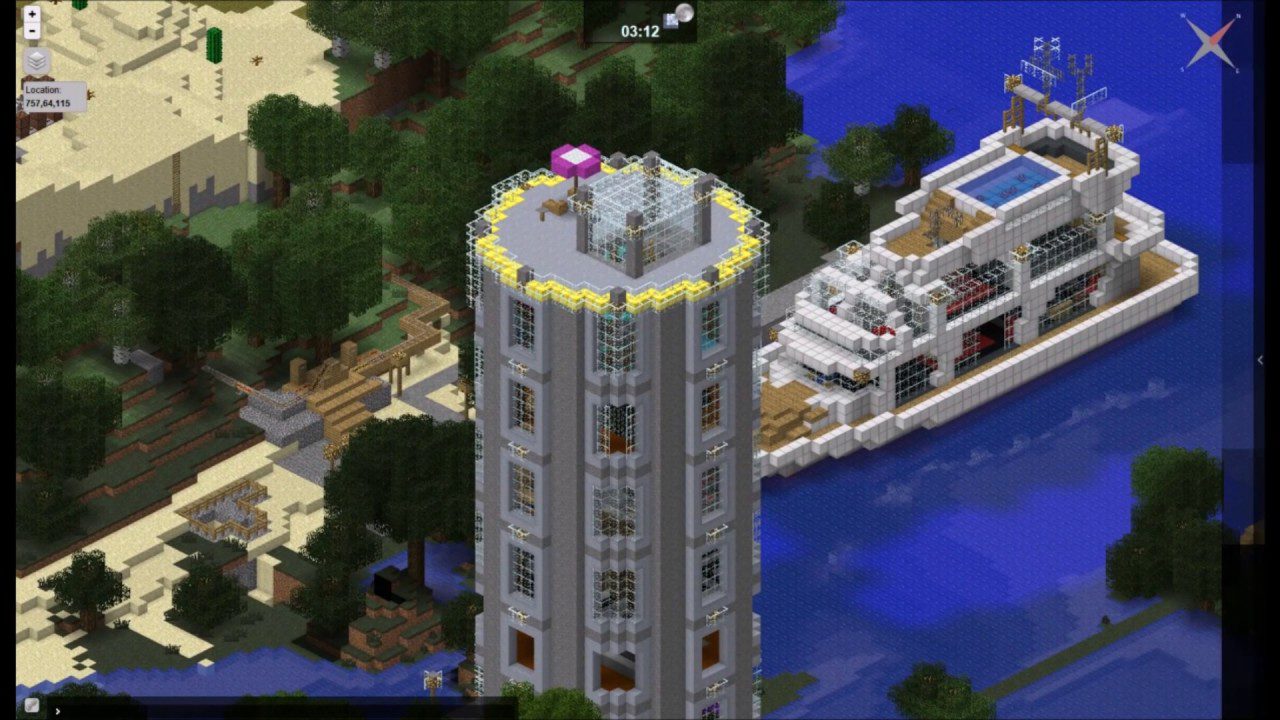 Minecraft Revisited – The Map Of Our Huge World (Dynmap)