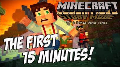 Minecraft Story Mode – The First 15 Minutes!