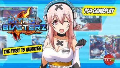 Nitroplus Blasterz Heroines Infinite Duel PS4 (First 15 Minutes) Gameplay