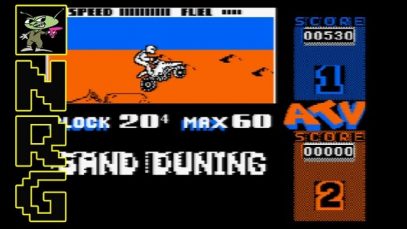 NRG: 5-10 Minutes of Gameplay – ATV Simulator [Amstrad CPC]