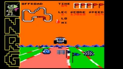 NRG: 5-10 Minutes of Gameplay – Buggy Boy [Amstrad CPC]