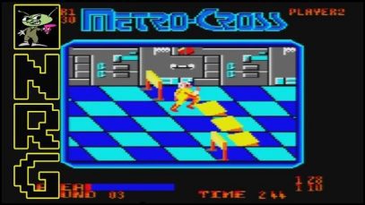 NRG: 5-10 Minutes of Gameplay – Metro-Cross [Amstrad CPC]