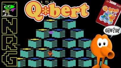 NRG: 5-10 Minutes of Gameplay – Q*Bert [Atari 2600]