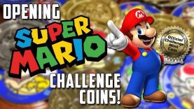 Opening packs of Super Mario Challenge coins!