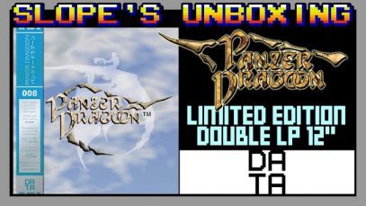 Panzer Dragoon limited edition record from DATA DISCS unboxing – SGR