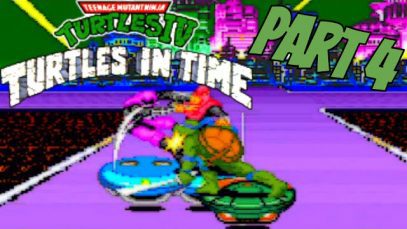 PIZZA MAKES EVERYTHING BETTER!! | TMNT IV: Turtles In Time – Part 4