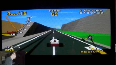 Play through Challenge Series episode 6 Virtua Racing Sega Mega Drive Medium Course