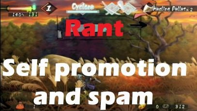 Rant: Self promotion, spam and TGN partnership offer