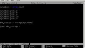 Raspberry Pi Ruby programming quickstart tutorial