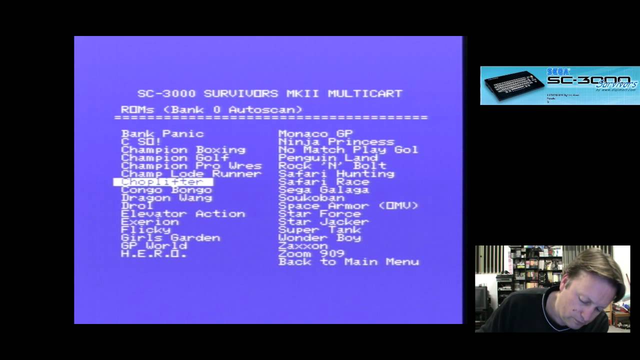 Retro Computer Accessory – Sega SC-3000 Multicart 26th September 2012