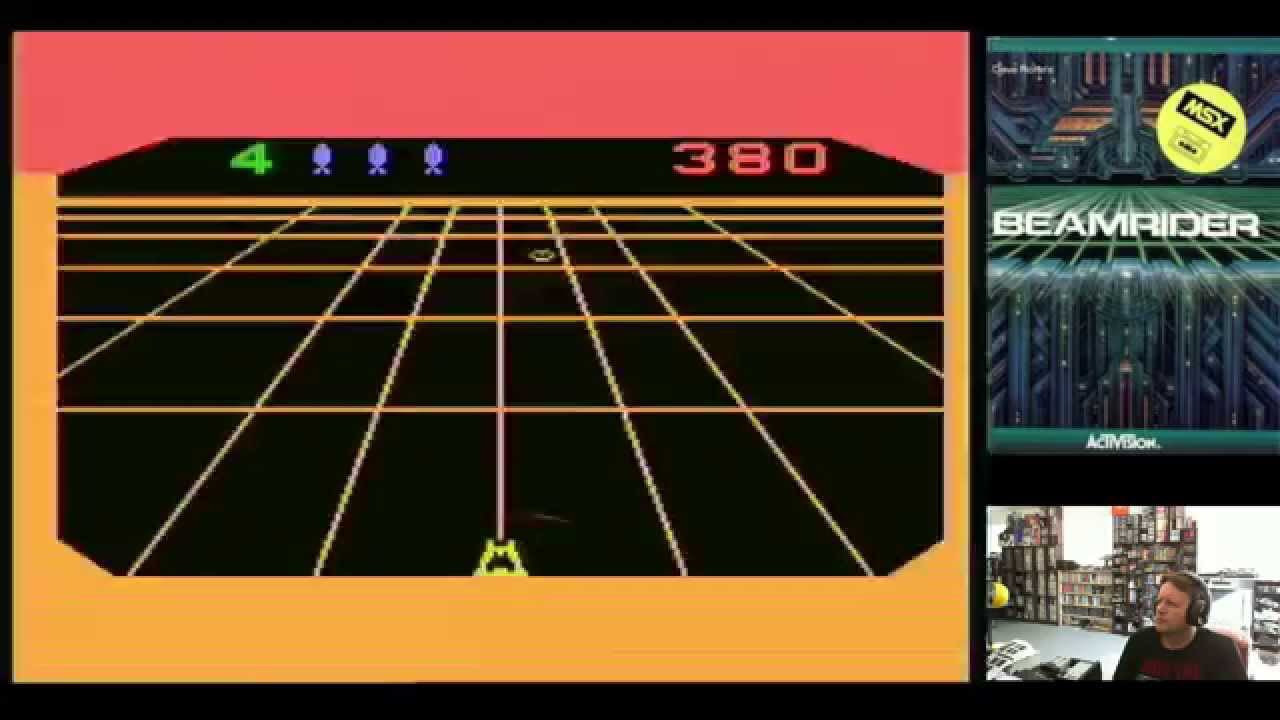 Retro Computer Game (Beamrider MSX) Pickup & Play 12th September 2015