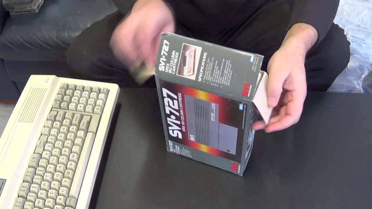 Retro Computer & Games (Spectravideo SVI-728 MSX) Pickup & Play 27th October 2015