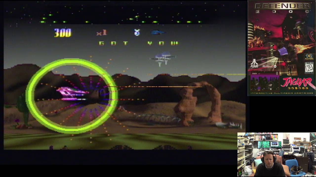 Retro Console Game (Defender 2000 – Atari Jaguar) Pickup & Play 24th June 2016