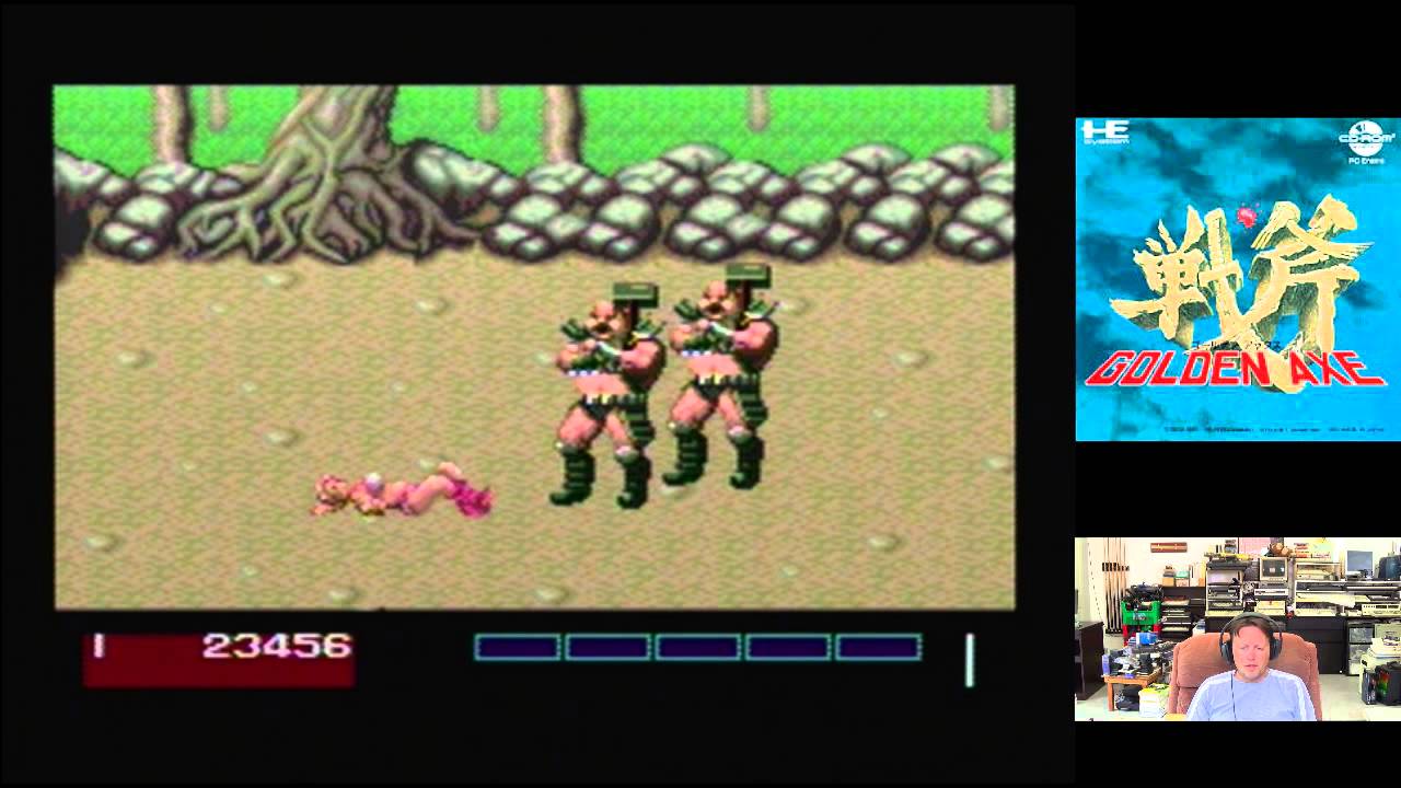 Retro Console Game (Golden Axe – PC Engine CD ROM) 30th January 2015