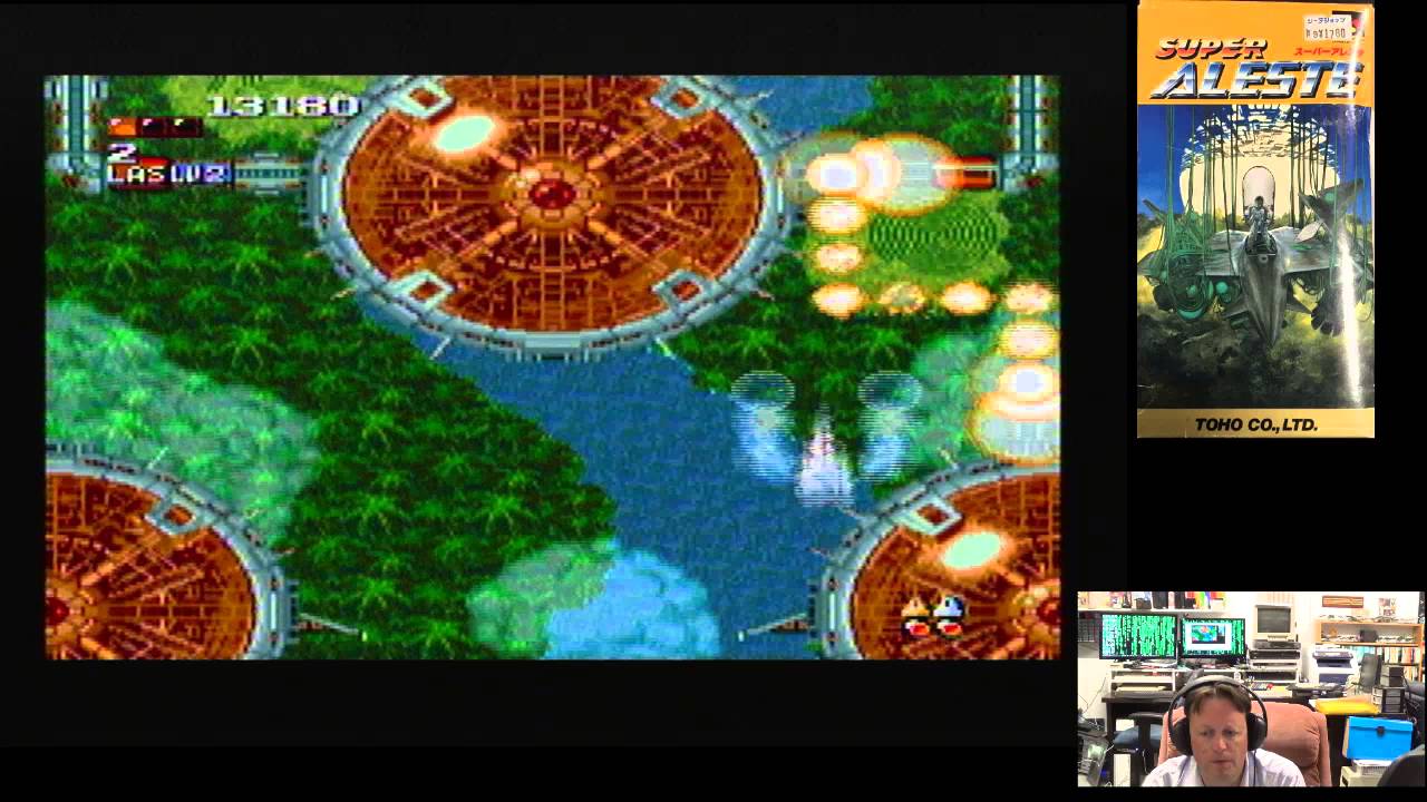 Retro Console Game (Super Aleste – Super Famicom) Pickup & Play 27th March 2016