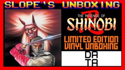 Revenge of Shinobi limited edition record from DATA DISCS unboxing – SGR