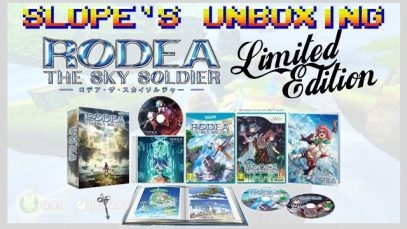 Rodea the sky soldier for Wii U unboxing – SGR