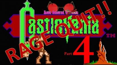 Rose Colored Let’s Play!! Castlevania – Part 4 – RAGE QUIT!!
