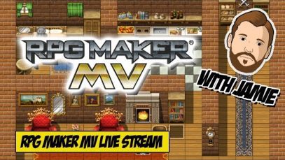 RPG Maker MV – With Jamie Part 2 ! (Livestream Archive)