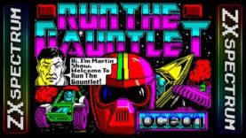 Run The Gauntlet on the ZX Spectrum (Letsplay/Gameplay)