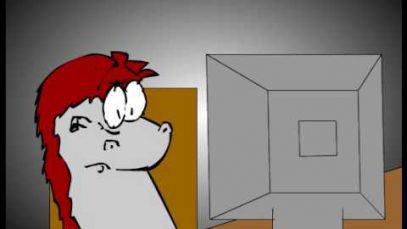 Sampson Checks His E-mails