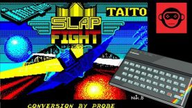 Slap Fight on the ZX Spectrum (Letsplay/Gameplay) | MonkeySpaz5000