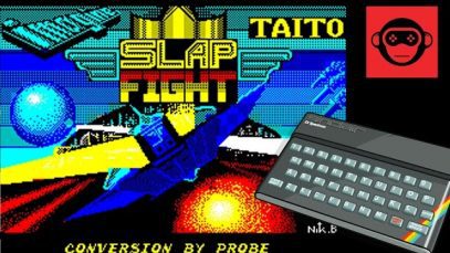 Slap Fight on the ZX Spectrum (Letsplay/Gameplay) | MonkeySpaz5000