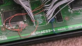 SNK Neo Geo AES Repair Part 3 (BIOS, Regulator & Glue)