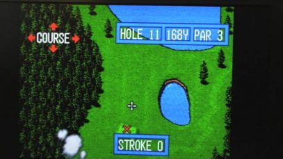 SNK Neo Geo MVS Top Players Golf