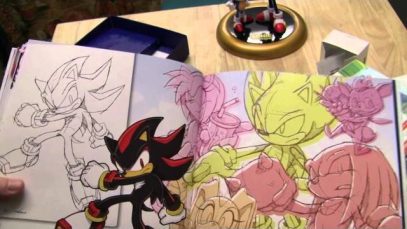 Sonic Generations Collector’s Edition Art Book Unboxing