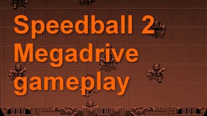Speedball 2 gameplay on the Megadrive