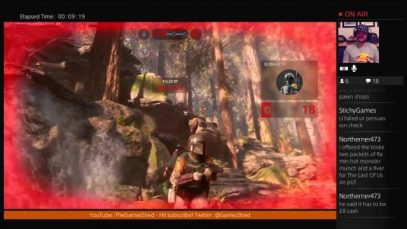 Star Wars Battlefront LIVE for the PlayStation 4 with Jamie