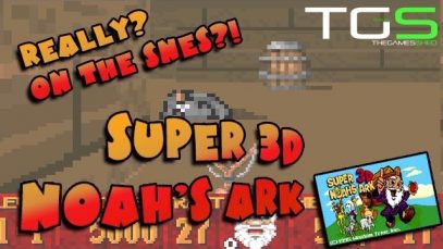 Super 3D Noah’s Ark – Wolfenstein 3D SNES religious sham!