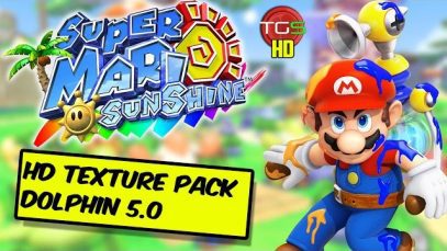Super Mario Sunshine – Dolphin 5.0 & HD Texture Pack!