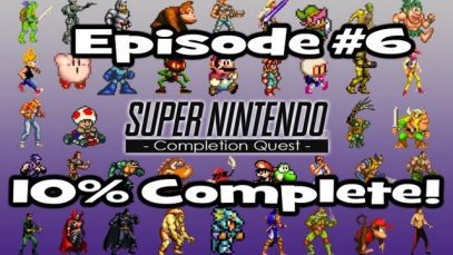 Super Nintendo (SNES) Completion Quest – (EP#6) – 10% Complete!?!? – (Pickups)