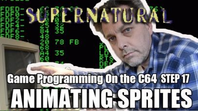 supernatural step 17 animating sprites