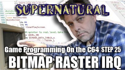 supernatural step 25 bitmap raster interrupt