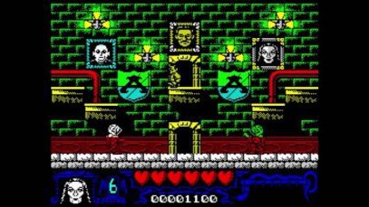 The Addams Family on the ZX Spectrum (Letsplay/Gameplay)