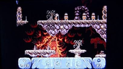 The Humans gameplay on the Sega Genesis