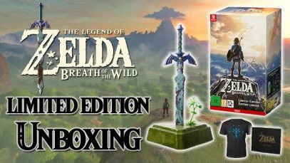 The Legend of Zelda: Breath of the Wild Limited Edition – Nintendo Switch Unboxing