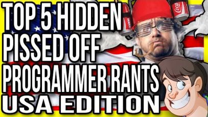 Top 5 Hidden Pi**ed Off Programmer Rants (USA edition) | Fact Hunt