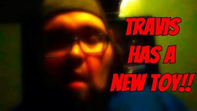 Travis Has A New Toy!!