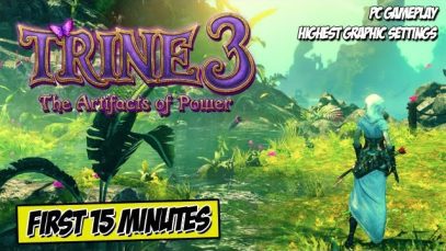 Trine 3 – The First 15 Minutes! (Highest PC Graphic Settings)