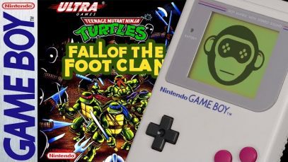Turtles Fall of the Foot Clan on the Nintendo Game Boy – Complete Playthrough