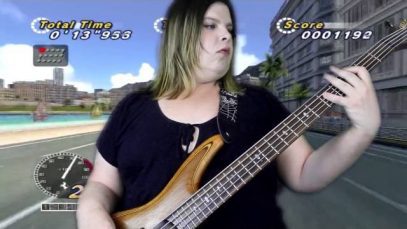 Video Game Bass:  OutRun – Magical Sound Shower (2006 version) – bass cover – Kim Justice