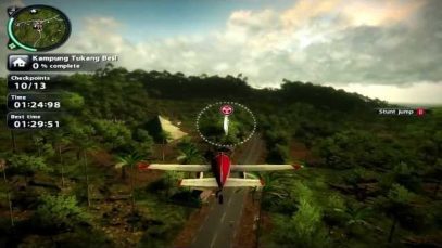 Wacky Air Racing in Just Cause 2!