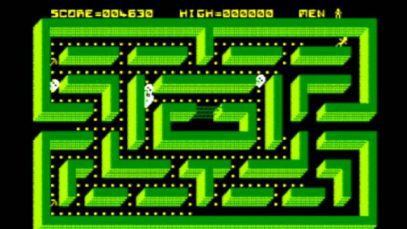 Welcome to Heaven. Admittance: 100 Gold Coins – Haunted Hedges [Amstrad CPC]