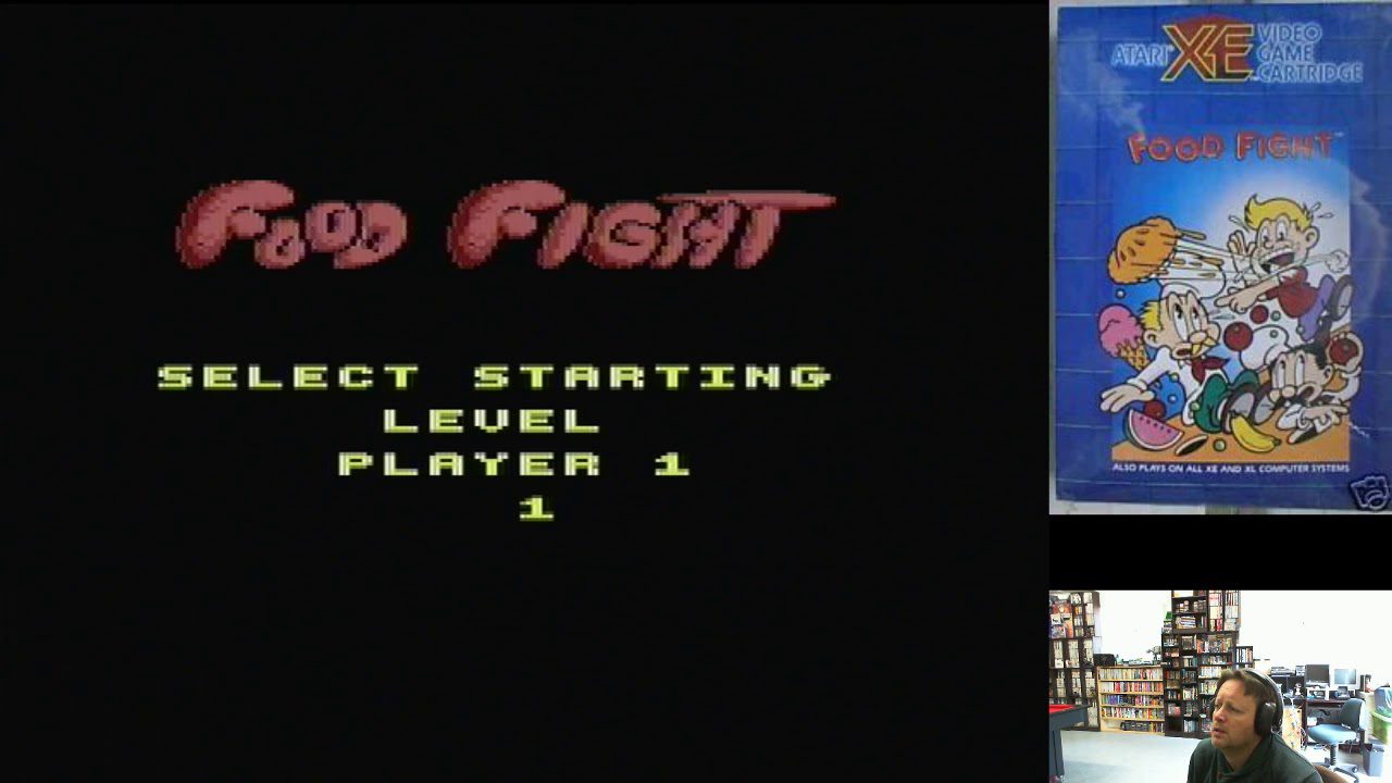 A-Z Of My Atari 8 bit Collection – Food Fight