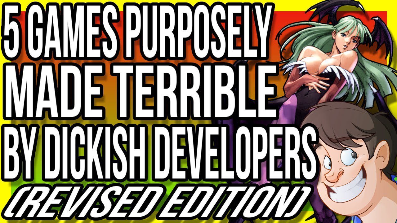 5 Games Purposely Made TERRIBLE by Dickish Developers (Revised Edition) | Fact Hunt