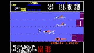 [AMSTRAD CPC] Hyper Sports – Longplay & Review